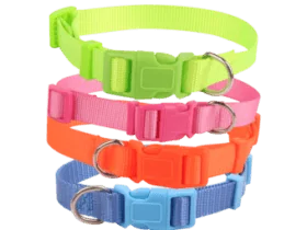 Ogrlica Nylon Fluorescent 1.0x20-30cm